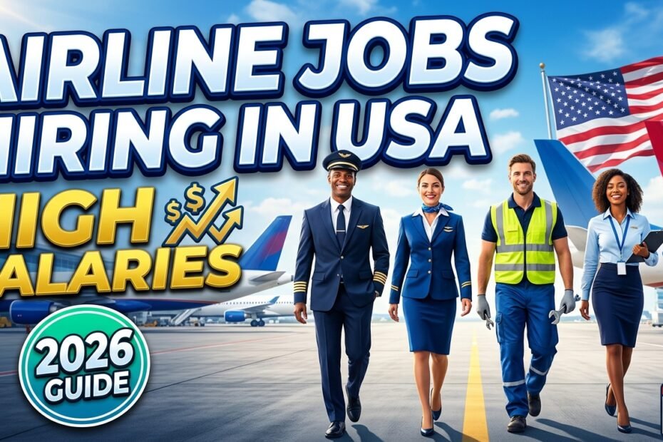 Airline jobs hiring in the USA