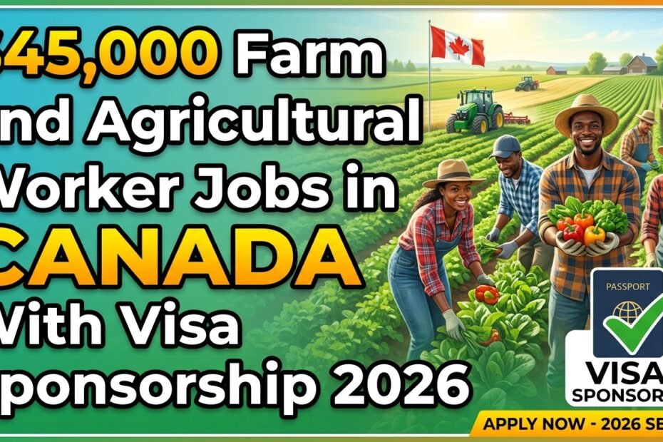 Farm and Agricultural Worker Jobs in Canada