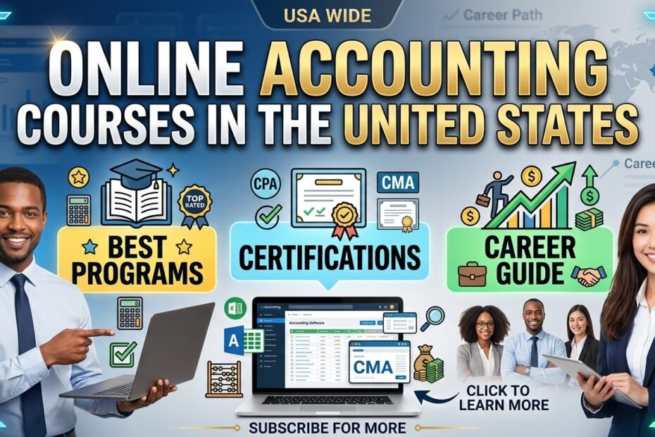 Online Accounting Courses in the United States