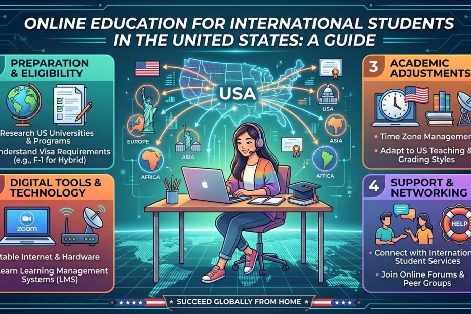 Online Education for International Students in the United States